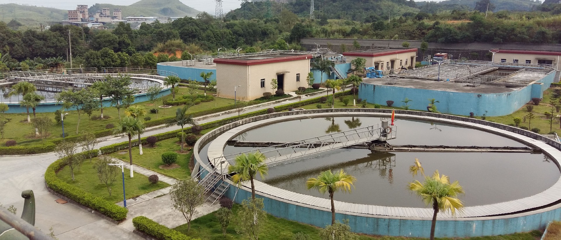 龙辉环保污水处理设施实景 1